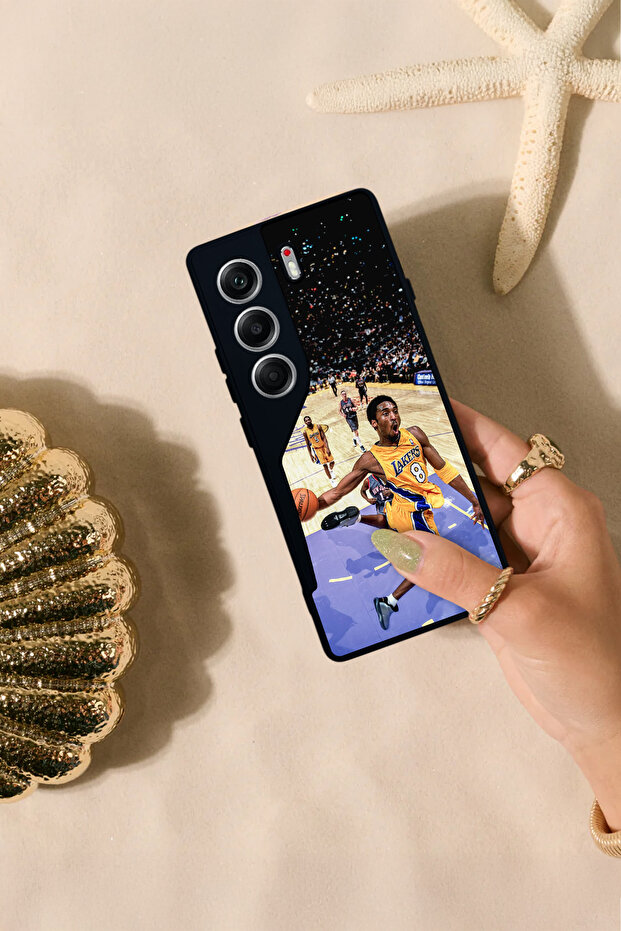 حافظة متوافقة مع هاتف كامون 40 باللون الأسود غير اللامع - 2