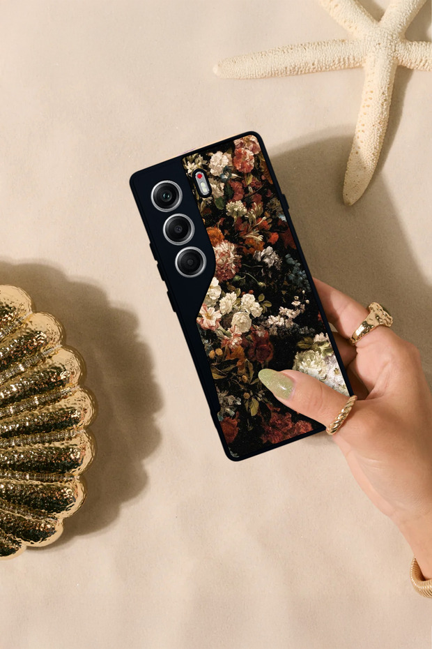 حافظة متوافقة مع هاتف كامون 40 باللون الأسود غير اللامع - 2