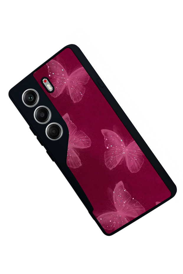 حافظة متوافقة مع هاتف كامون 40 باللون الأسود غير اللامع - 5