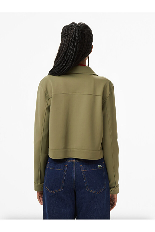 Polo Collar Twill Jacket - 3