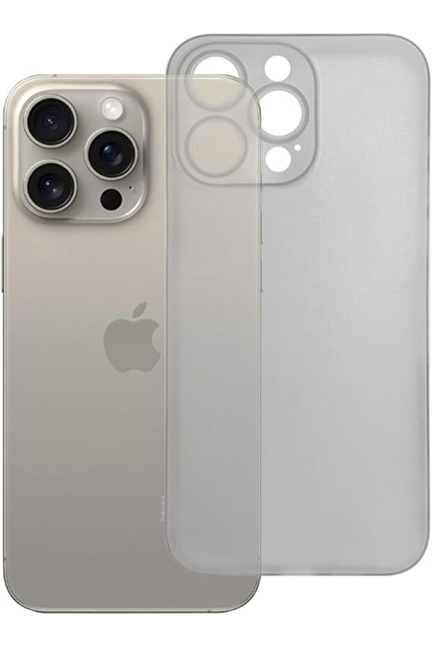 iPhone 15 Pro Max Air Skin Case - Ultra Slim 0.3mm (Natural)