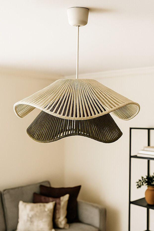 AFRALYAHOME Handmade Tekli Sarkıt Avize - 1