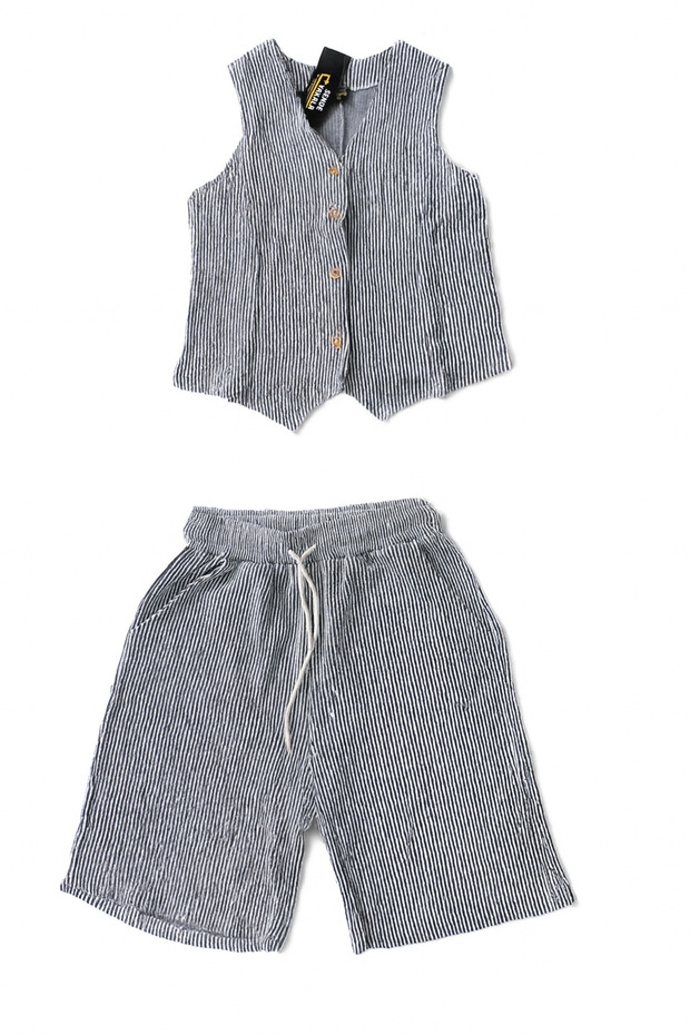 طقم سترة قصيرة للسباحة - 2