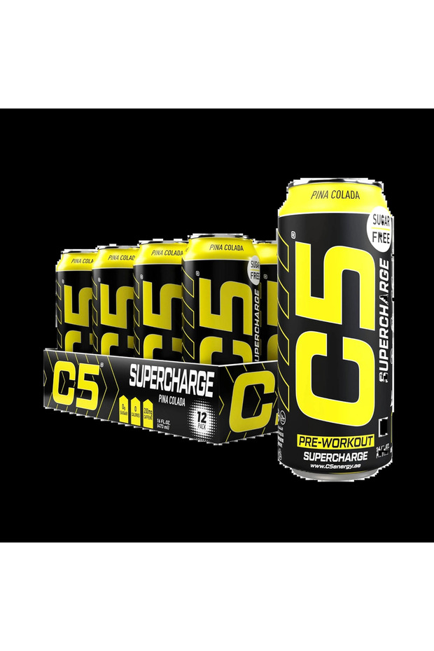 C 5 Drink Supercharge Pina Colada Pre Workout