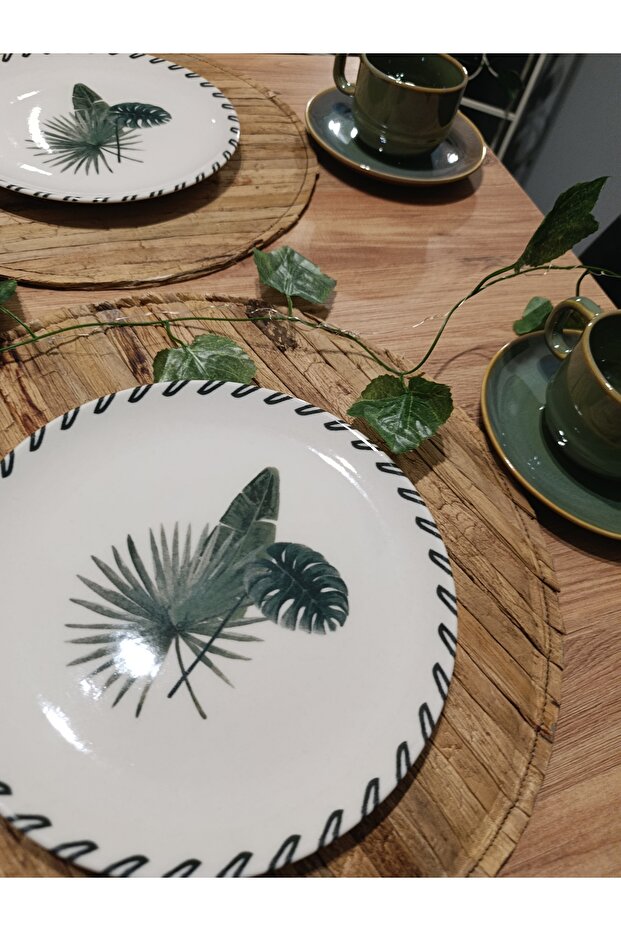 6lı Servis tabak seti - 2