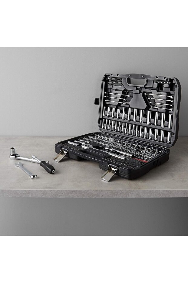 201-Piece Mechanical Socket Set with Case - 8