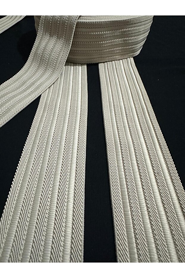 Light Brown Vertical Pattern Rubber Strip - 2