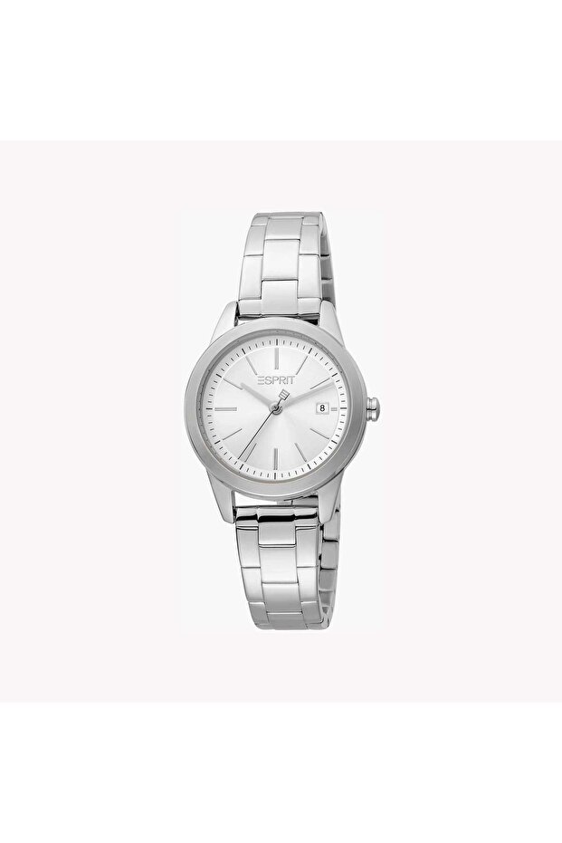 Women's Silver Stainless Steel Watch, Silver Dial | Es1l065m0045