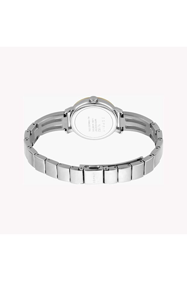 Women's Stainless Steel Watch, White Mother Of Pearls | Es1l123m0078 - 4