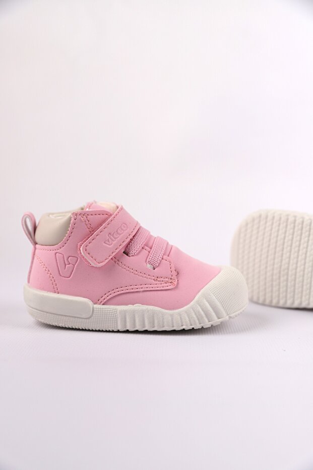 Paw 19-21 Numara Anatomik Kız Çocuk Pembe Bot – Hafif, Esnek ve Rahat - 3