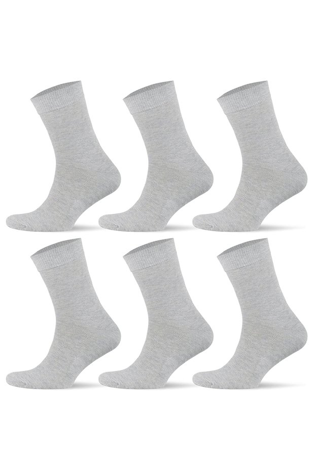 Boxed 6 Pairs Bamboo Vale Classic Breathable Comfortable Men's Socks
