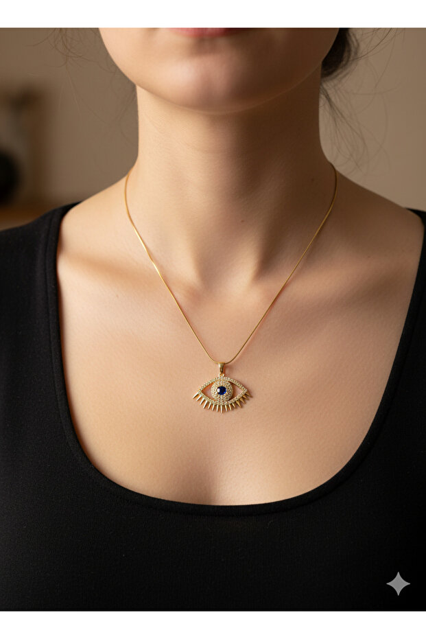 Eye Figured Necklace - 2