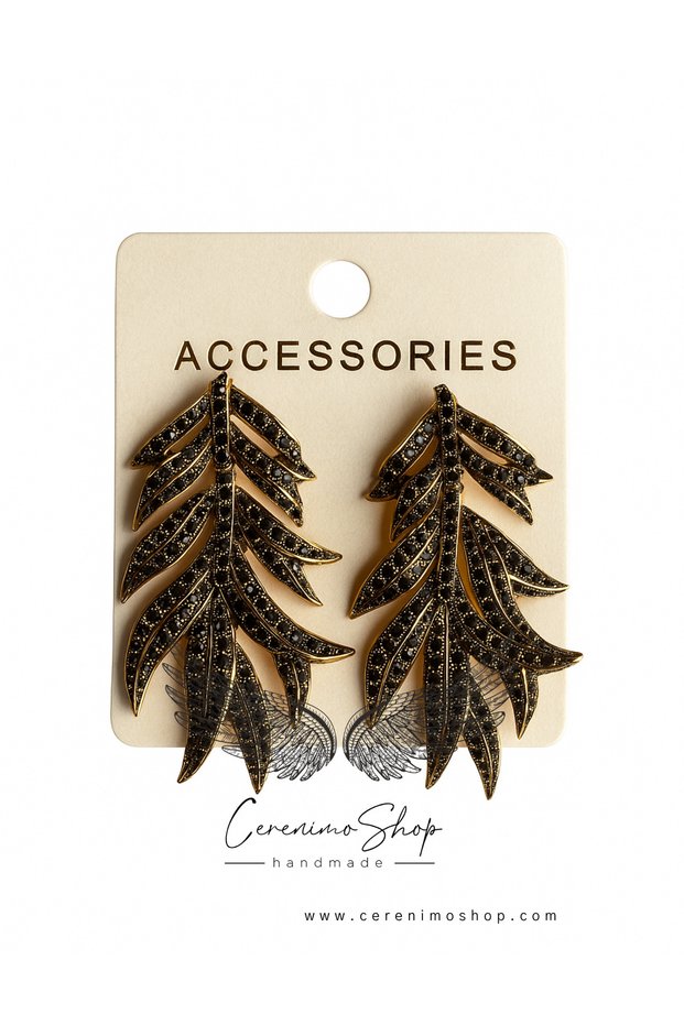 Zr Design Gold Bohemian Dream Earrings