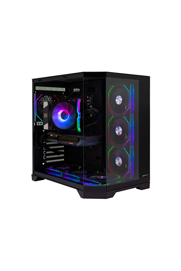 Gaming i5-14400F, RTX 5070Ti 16GB, 32GB DDR5, 1TB SSD, 600W, ARGB 4 Fans, Win 11 Pro - 4