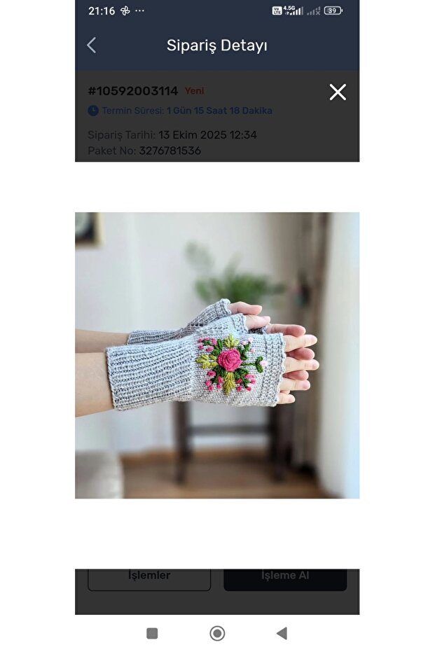 Parmaksız eldiven - 3