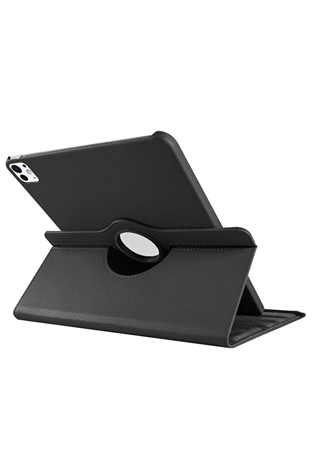 حافظة آيباد برو 13 2025 متوافقة مع M5 مع حامل قابل للدوران - أزرق داكن - 3