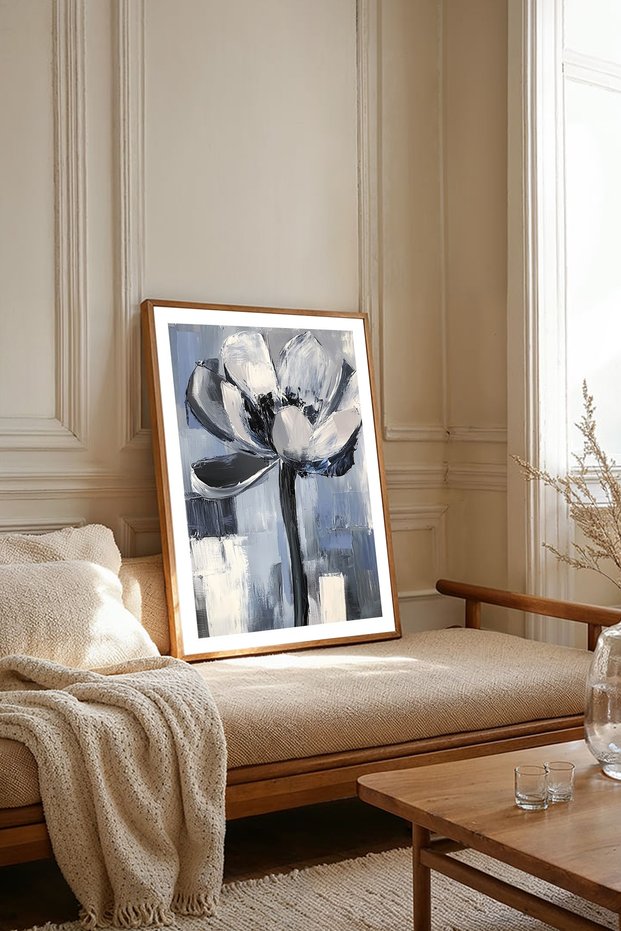 One Piece Wooden Framed Living Room Hall Kitchen Painting Tk2077