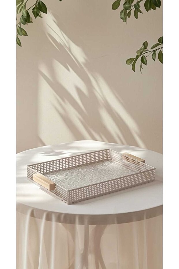 A set of versatile serving trays with a sophisticated and elegant design. - 7