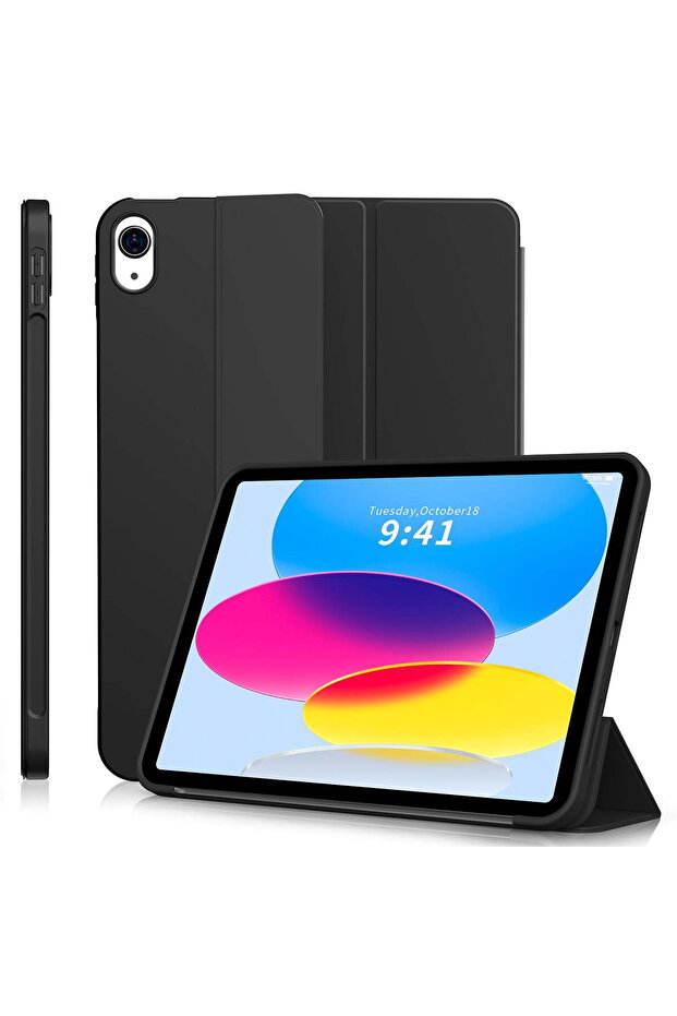 Kenke Case for iPad (A16) 11th Gen 11 in 2025 / iPad 10th Gen 10.9 in 2022 - Trifold TPU Smart Case,