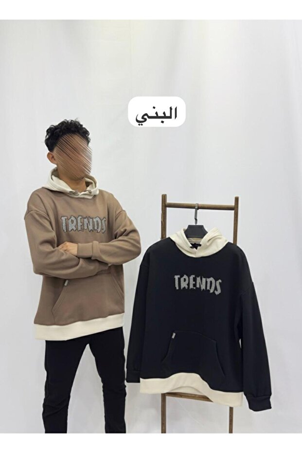 هودي بلوفر اوفر سايز مبطن جديد