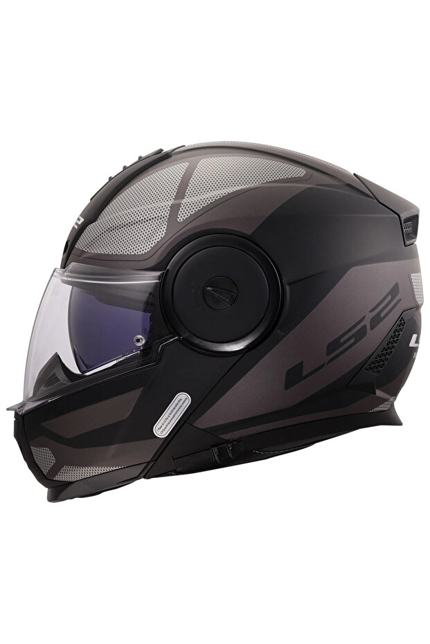 SCOPE 2 AXIS MAT SİYAH-TITANIUM KASK - 7