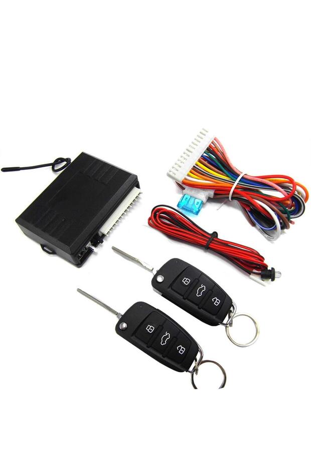 Central locking module with AUDI model remote control and siren output - 1