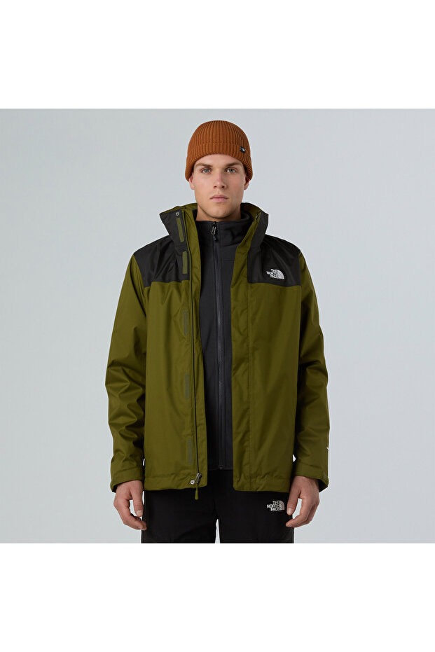Evolve Ii Triclimate Men's Khaki Outdoor Jacket Nf00Cg55Wog1