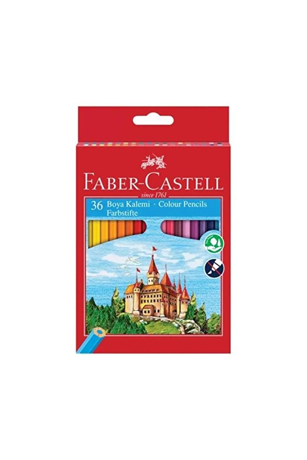 Faber-Castell Dry Crayons Carton 36 Colors 5171 00001