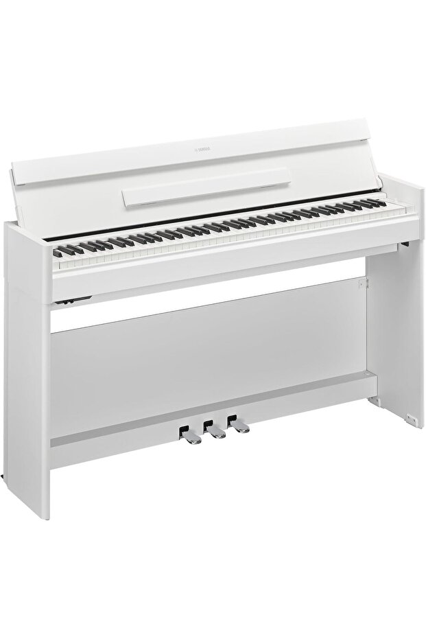 YDPS55 Arius Series Slim Digital Console Piano، أبيض