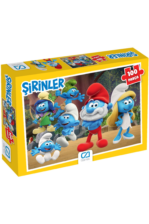 ŞİRİNLER PUZZLE 100 PARÇA - 1