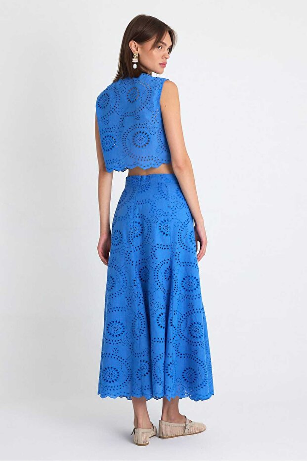 Nakışlı Brode Etek - 3