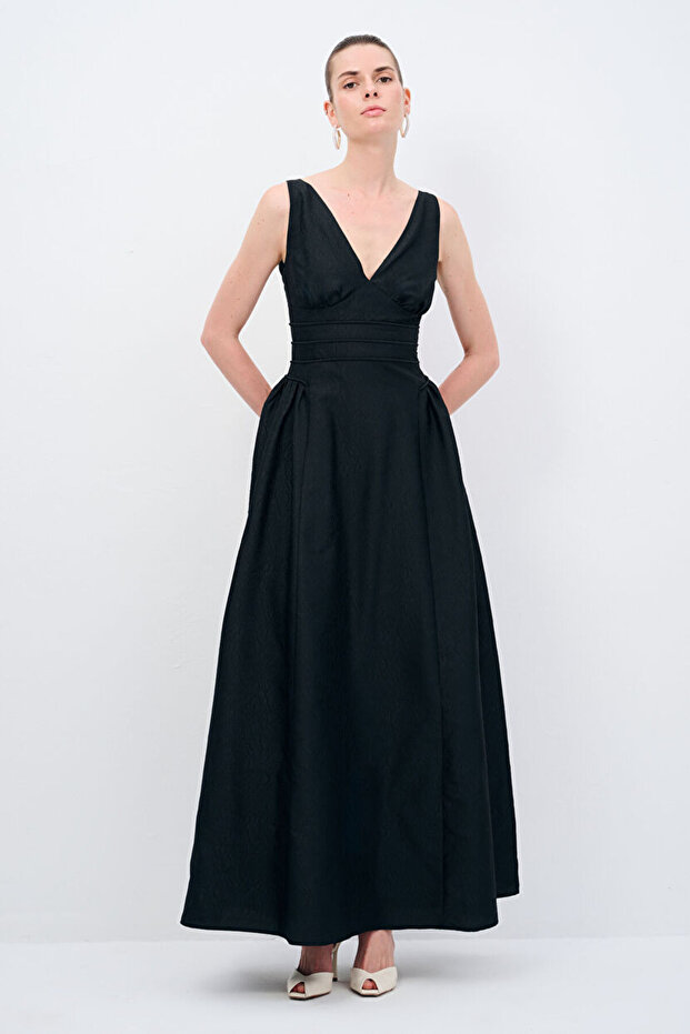 Jakar Mini Elbise - 5