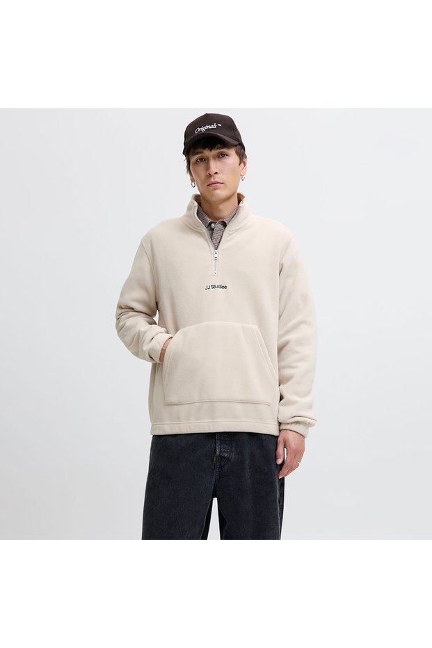 Soho Men's Cream Sweatshirt (12279680-Mbm)