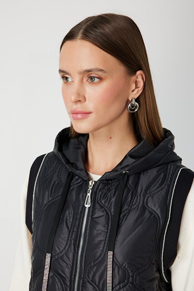 Kapüşonlu Şişme Yelek - 3