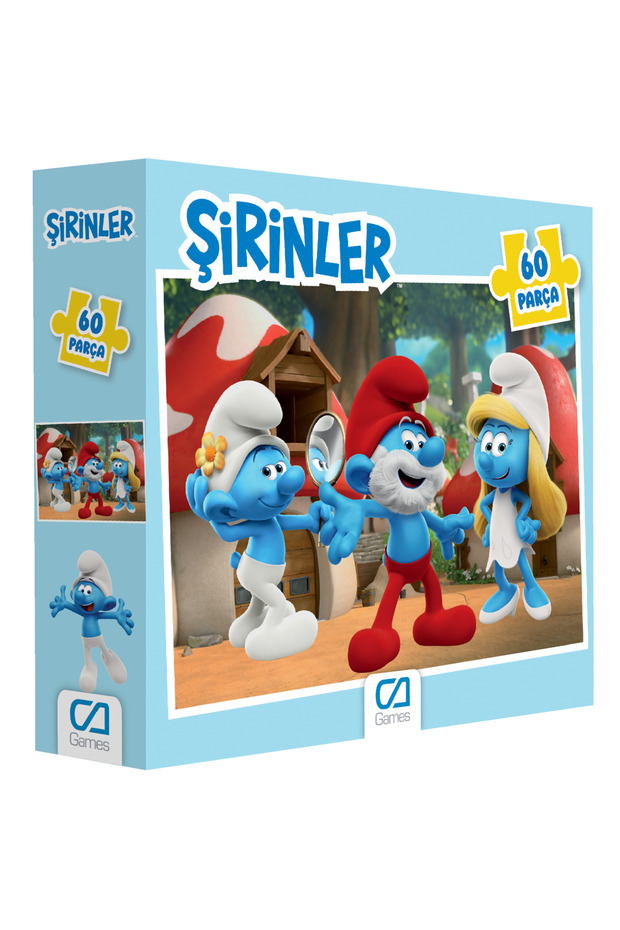 ŞİRİNLER PUZZLE 60 PARÇA - 1