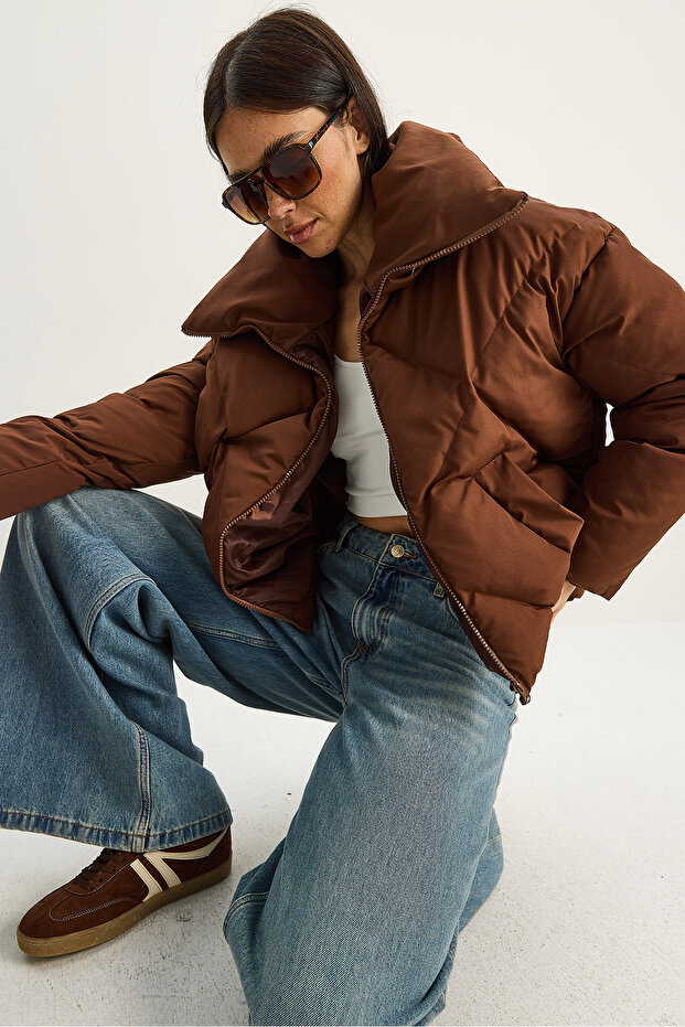 Dámská oversize bunda Puffer - 3