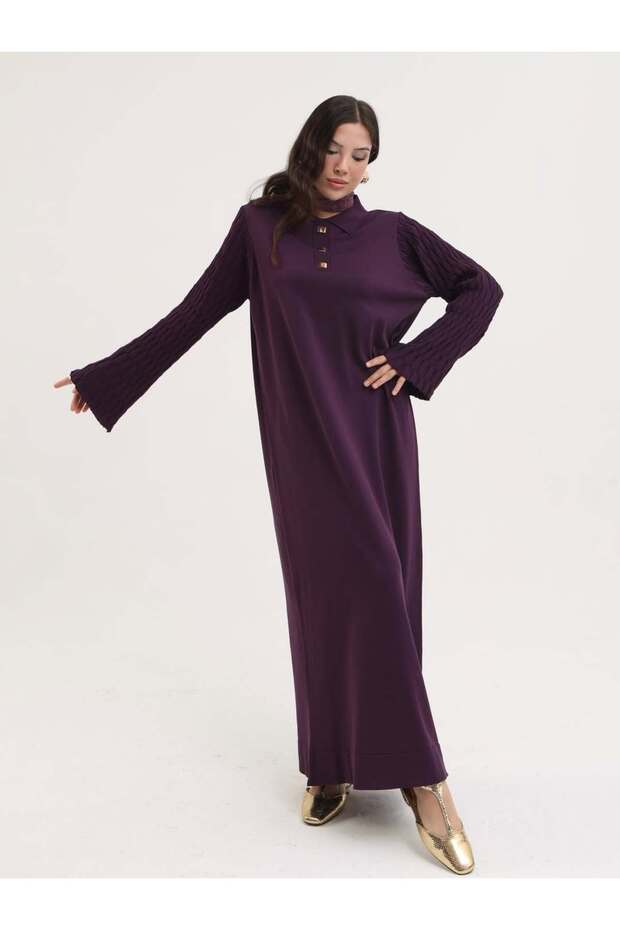 Tricotaj Rochie Lungă - 2