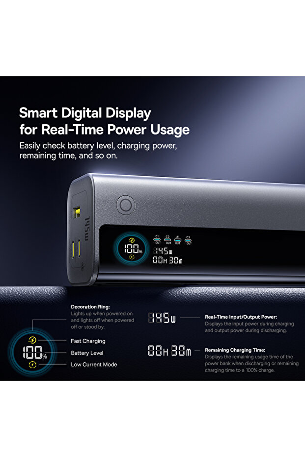 ENERGEEK GR11 PBANK 20kmAh 145W-TİTANYUM - 6