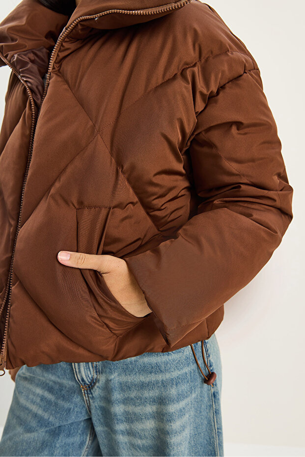 Dámská oversize bunda Puffer - 7