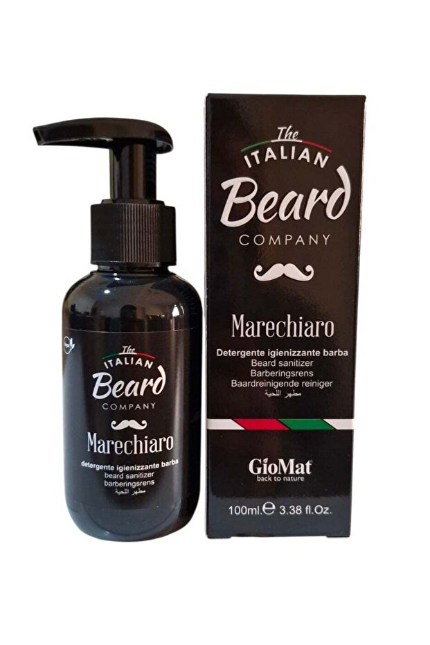Italian Beard Sanitizer Oil for Hair and Beard 100ml - MARECHIARO