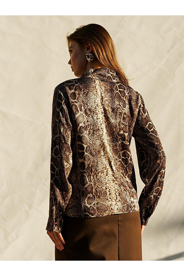 Basic Gömlek 080735 Siyah - 5