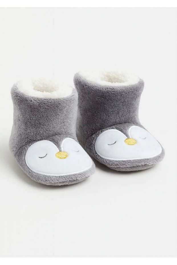 Children's Slippers, Baby Home Boots, Cute Embroidered Booties with Animal Patterns