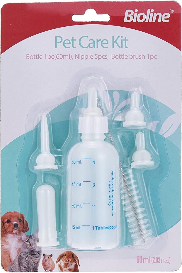 Feeding Bottle Nursing Bottle Kit 60 ml, Multicolor 6970117122336