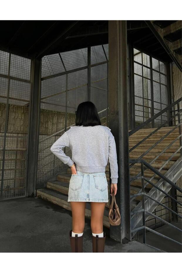 ثلاثة خيوط عرق 581485 رمادي - 4