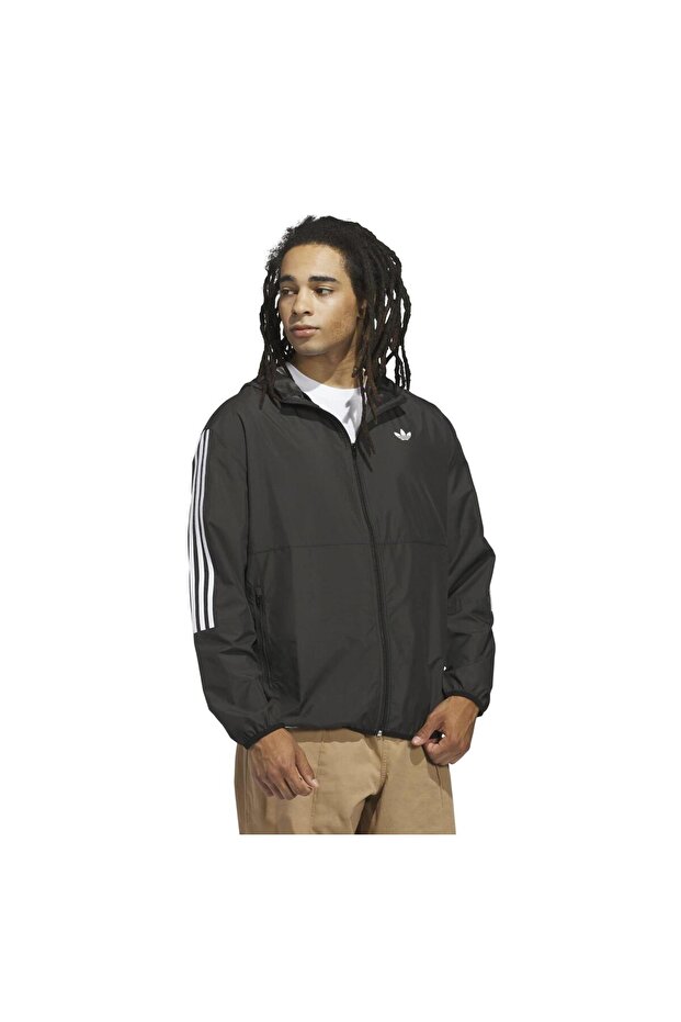 Jx0268-E Windbreaker Men's Jacket Black