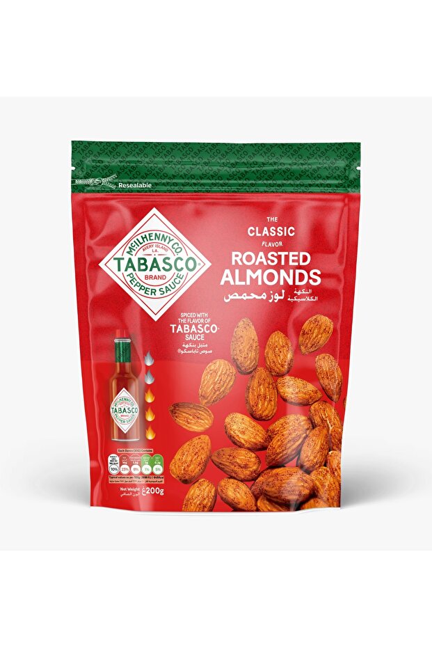 لوز تاباسكو® المحمص 200 غرام × 10