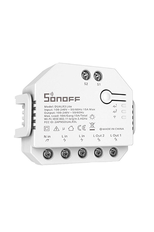 Comutator inteligent Wi-Fi Dual R3 Lite - 1
