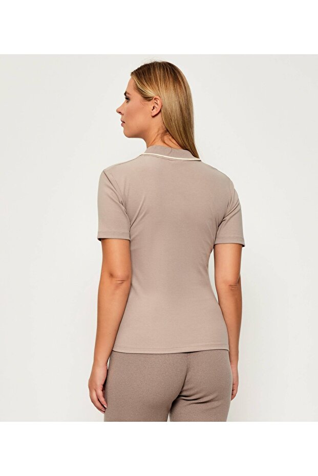 DORA KNIT-COLLAR POL - 3