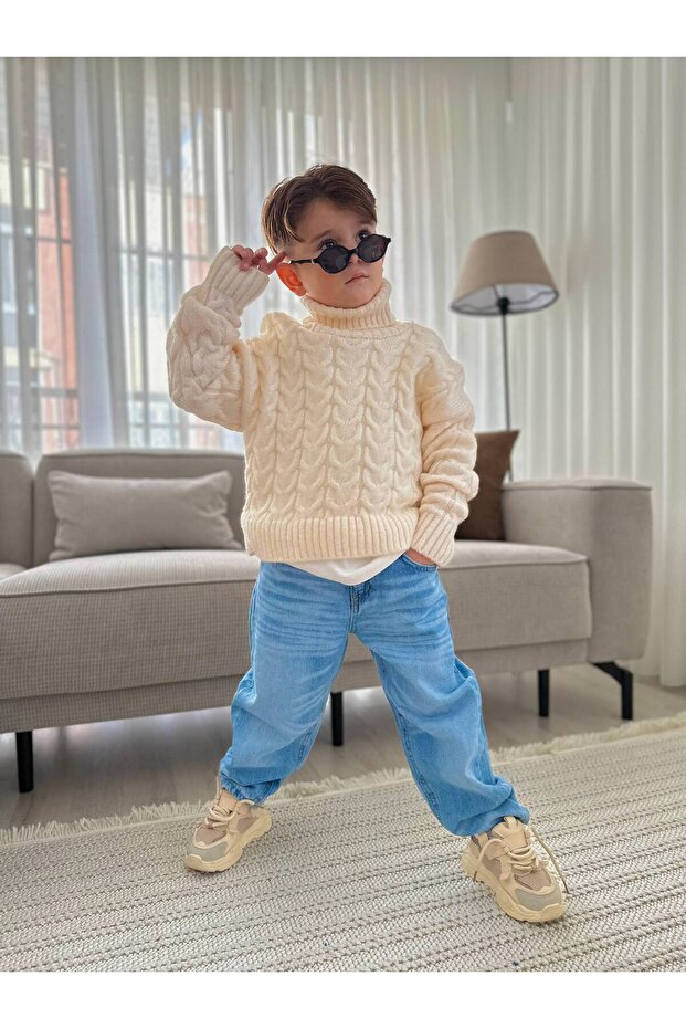 Boys' Regular Cotton Denim Pants Jeans