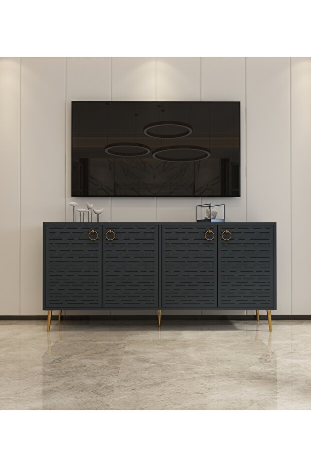 Rami Konsol | Antrasit - Antrasit - 1